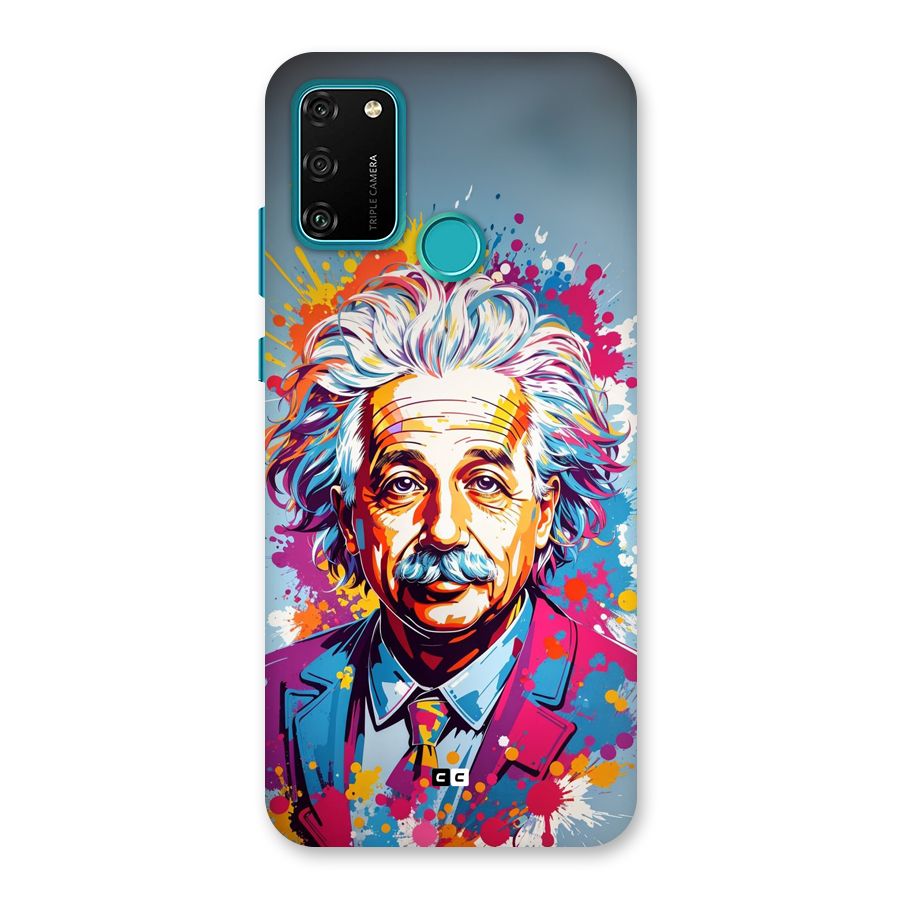 Einstein illustration Back Case for Honor 9A