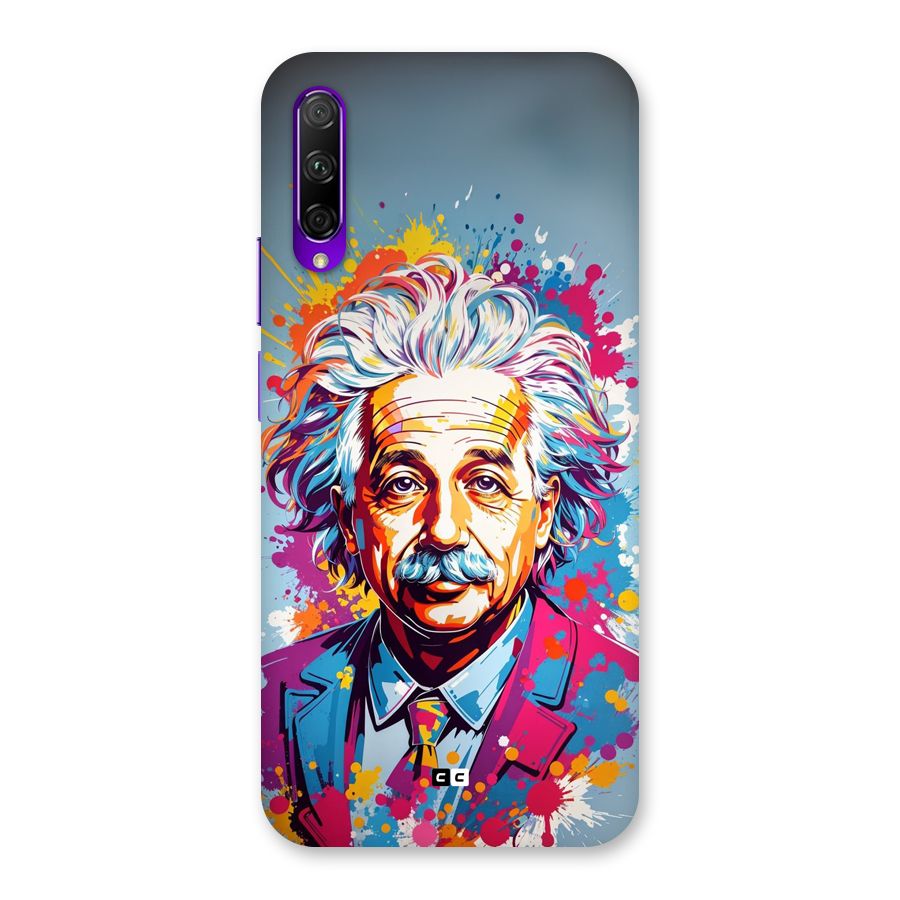 Einstein illustration Back Case for Honor 9X Pro