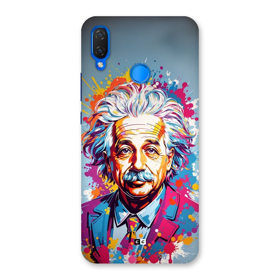 Einstein illustration Back Case for Huawei Nova 3i