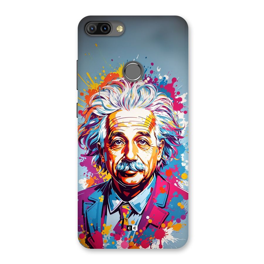 Einstein illustration Back Case for Infinix Hot 6 Pro