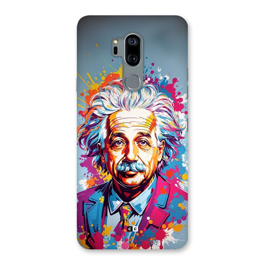 Einstein illustration Back Case for LG G7