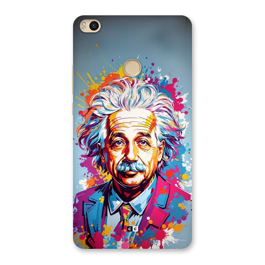 Einstein illustration Back Case for Mi Max 2