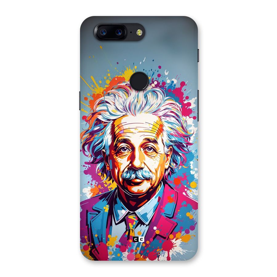 Einstein illustration Back Case for OnePlus 5T