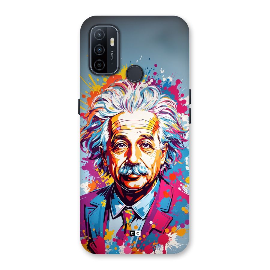Einstein illustration Back Case for Oppo A33 (2020)