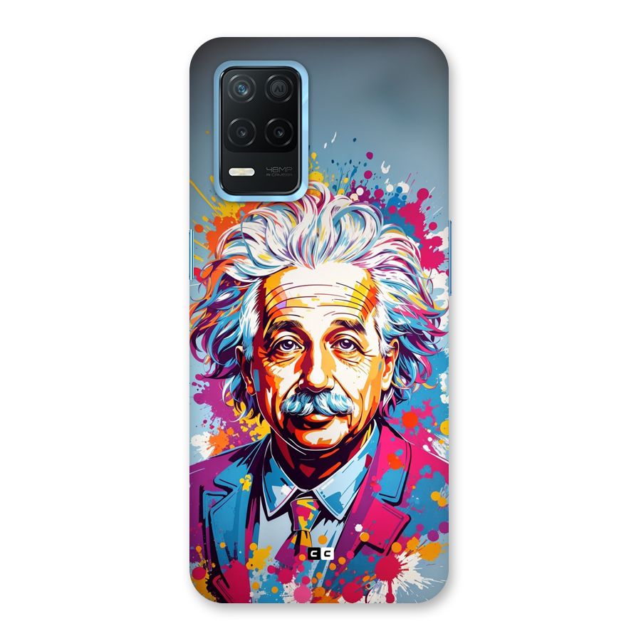 Einstein illustration Back Case for Realme 8 5G