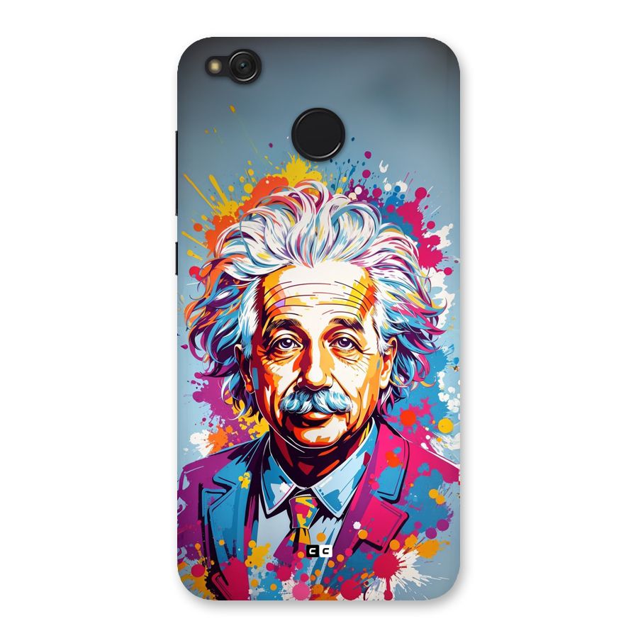 Einstein illustration Back Case for Redmi 4