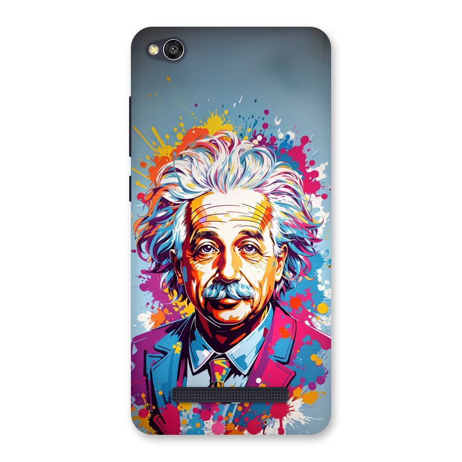 Einstein illustration Back Case for Redmi 4A