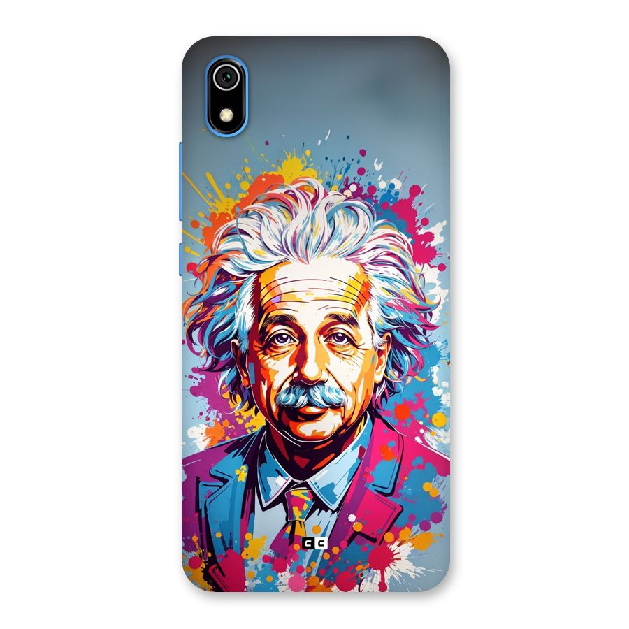 Einstein illustration Back Case for Redmi 7A