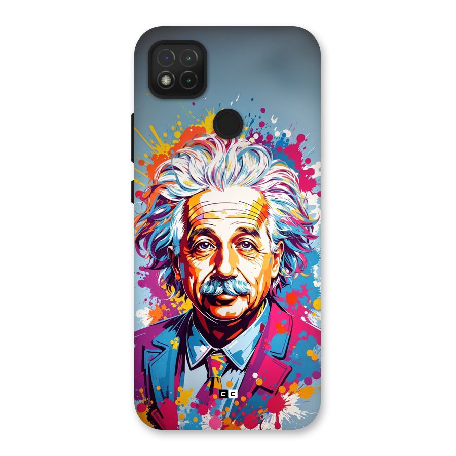 Einstein illustration Back Case for Redmi 9