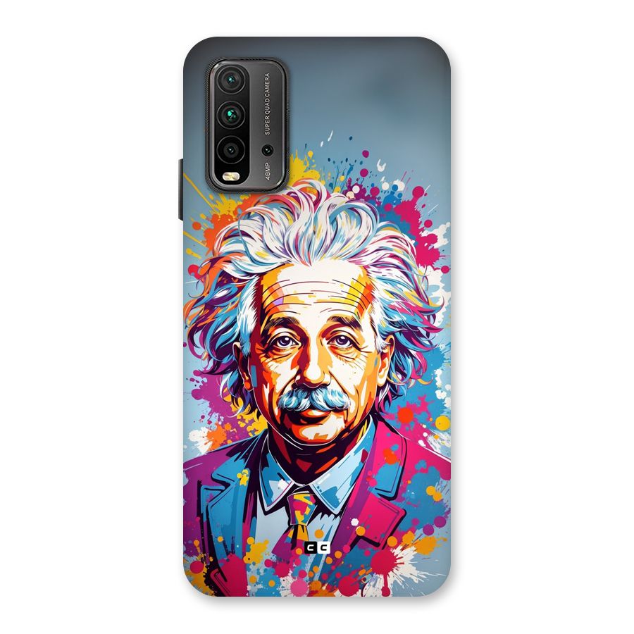 Einstein illustration Back Case for Redmi 9 Power