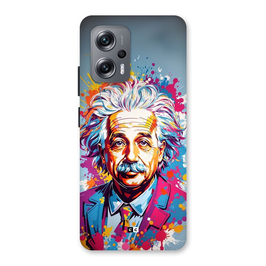 Einstein illustration Back Case for Redmi K50i