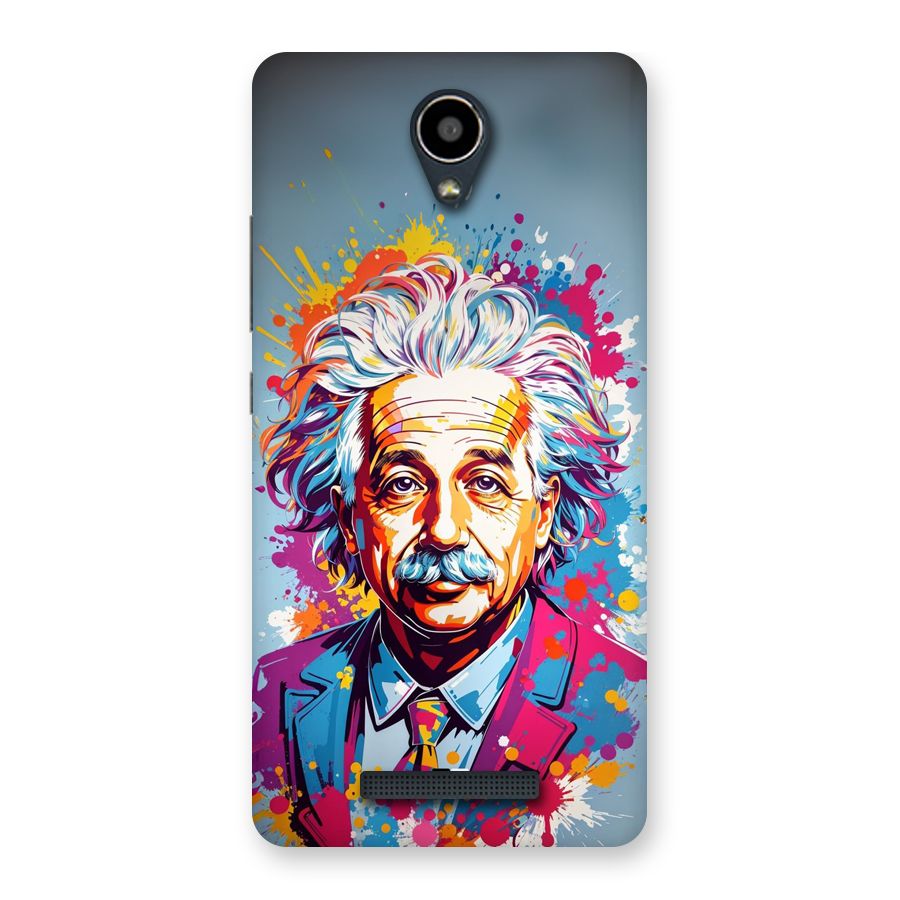 Einstein illustration Back Case for Redmi Note 2