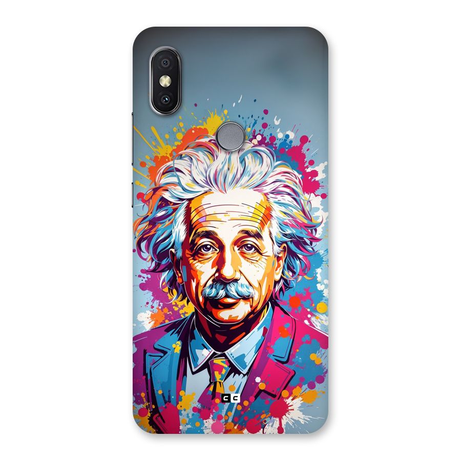 Einstein illustration Back Case for Redmi Y2