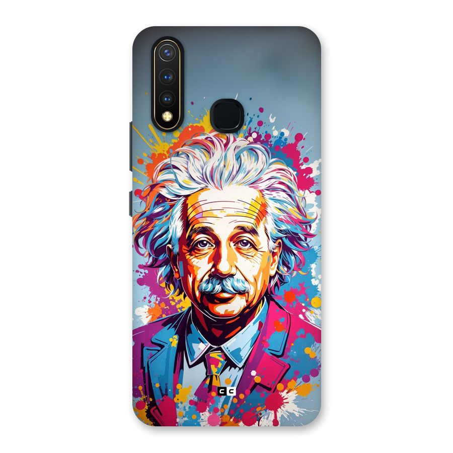 Einstein illustration Back Case for Vivo U20