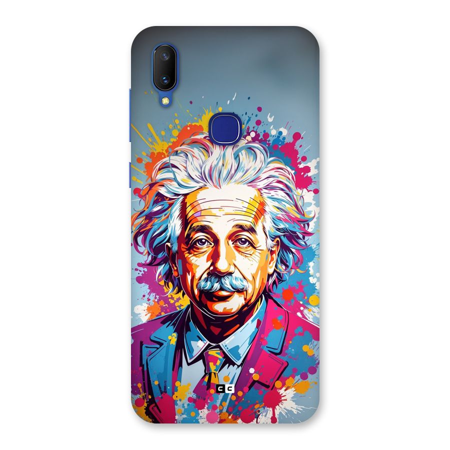 Einstein illustration Back Case for Vivo V11