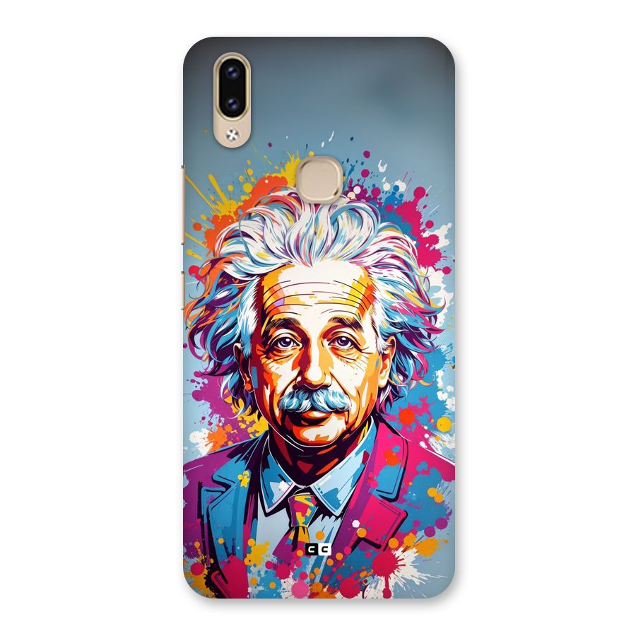 Einstein illustration Back Case for Vivo V9 Youth