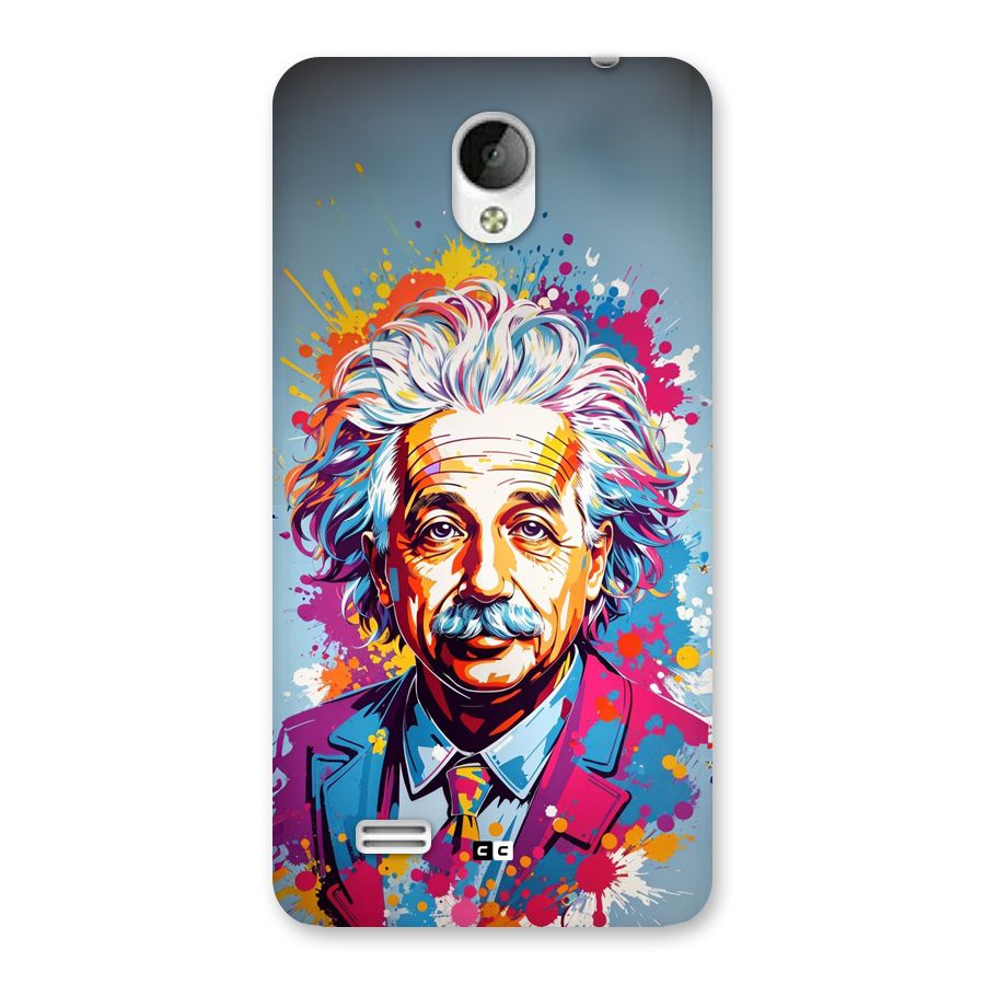 Einstein illustration Back Case for Vivo Y21
