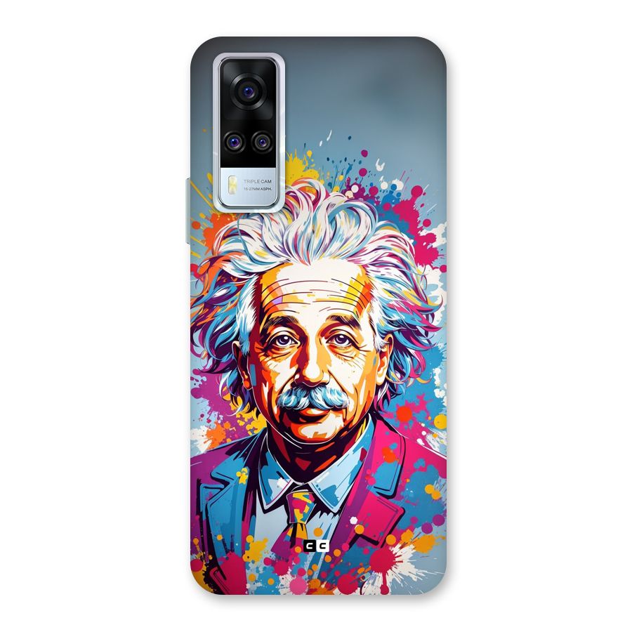 Einstein illustration Back Case for Vivo Y31