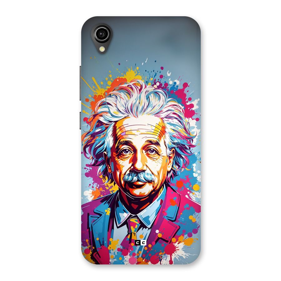 Einstein illustration Back Case for Vivo Y90