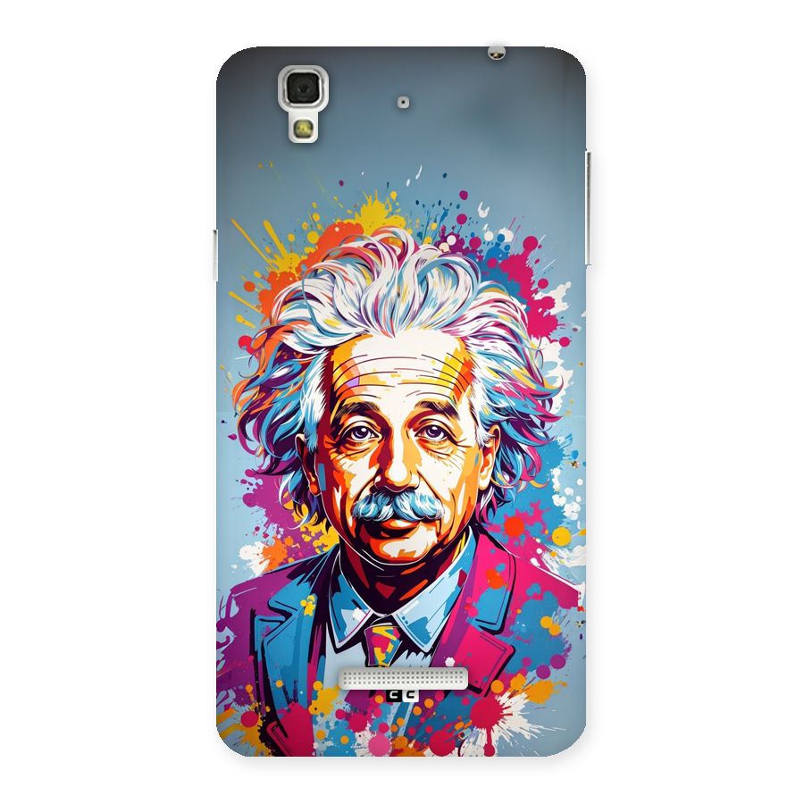 Einstein illustration Back Case for YU Yureka Plus