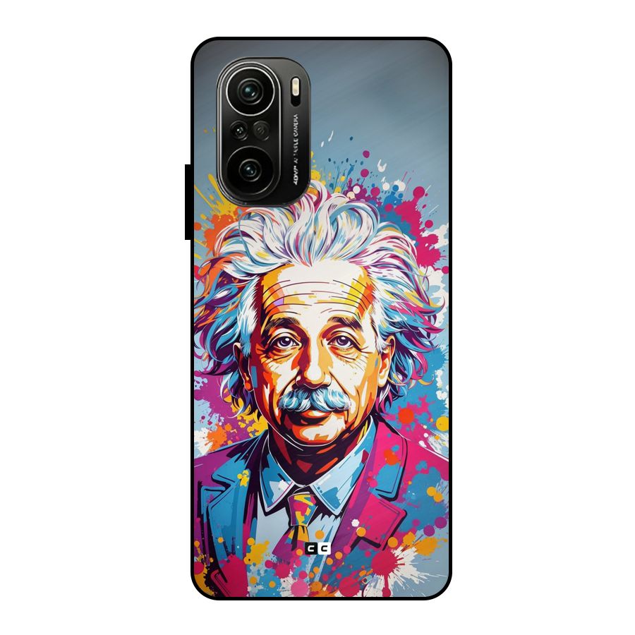 Einstein illustration Metal Back Case for Mi 11X Pro