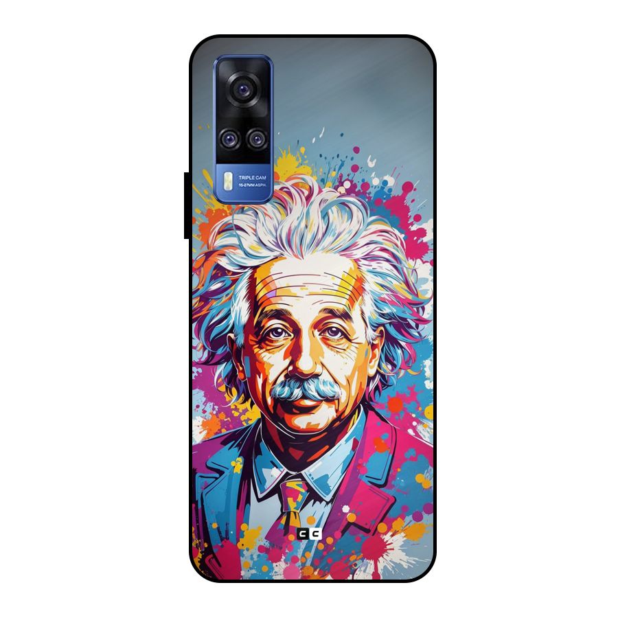 Einstein illustration Metal Back Case for Vivo Y51