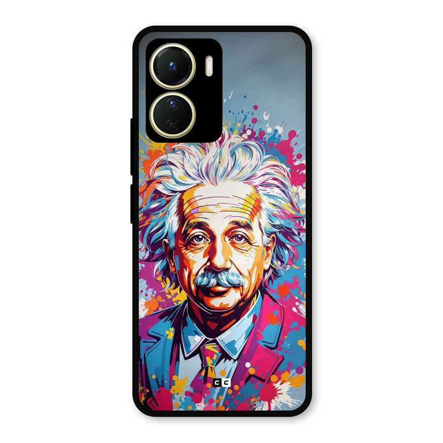 Einstein illustration Metal Back Case for Vivo Y56