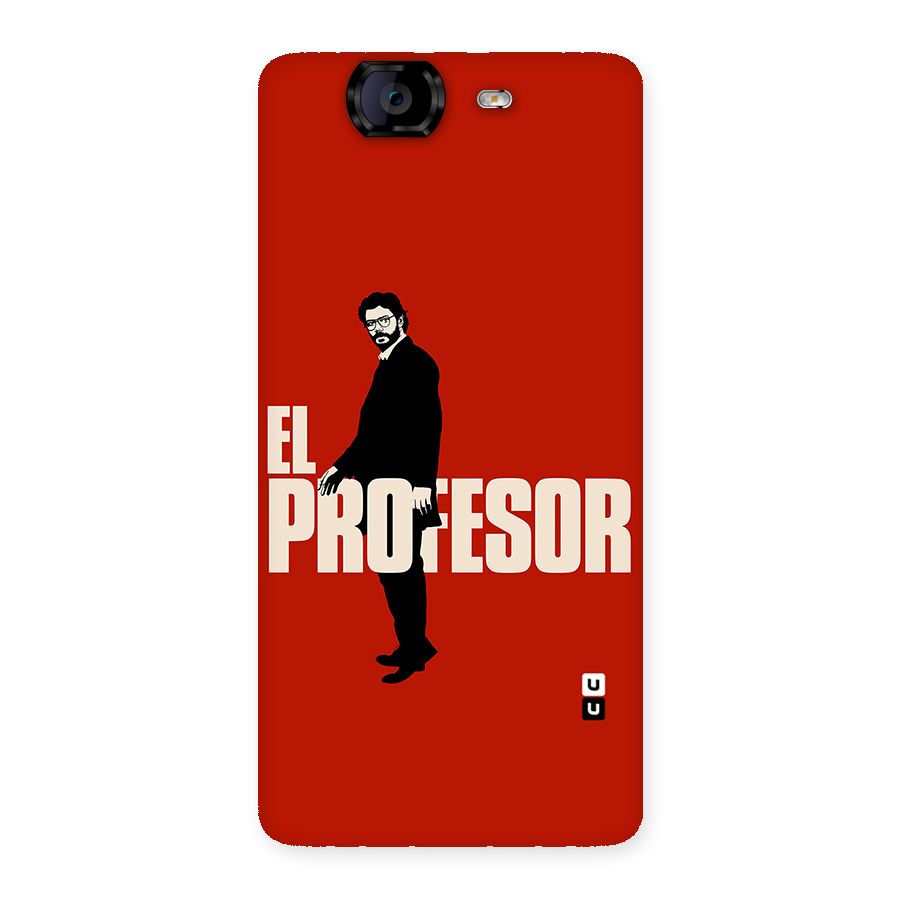El Profesor Minimalist Back Case for Canvas Knight A350
