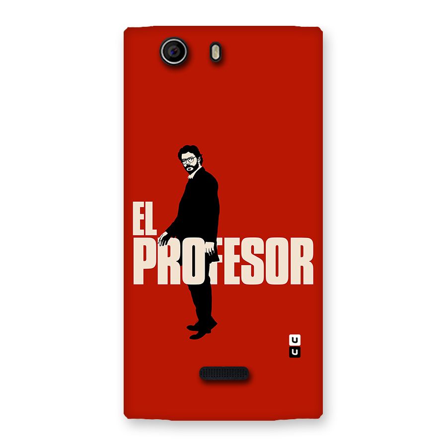 El Profesor Minimalist Back Case for Canvas Nitro 2 E311