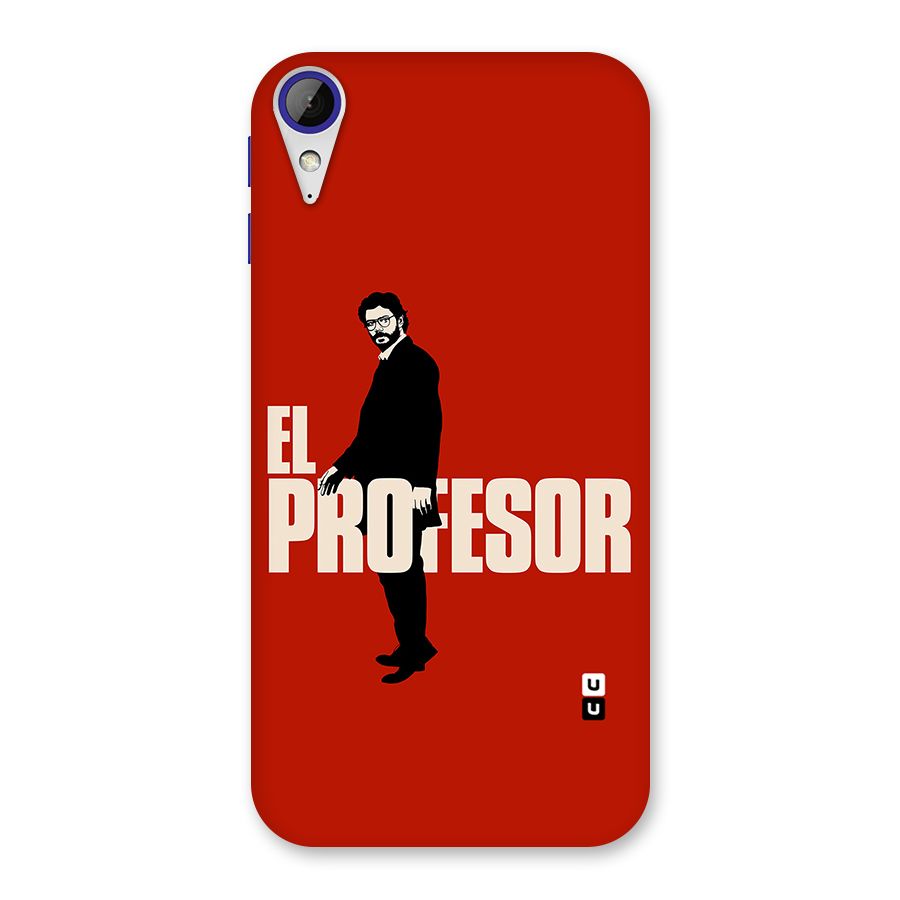 El Profesor Minimalist Back Case for Desire 830