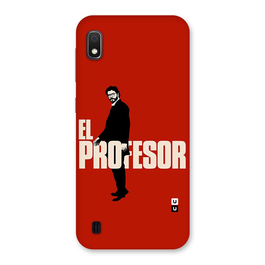 El Profesor Minimalist Back Case for Galaxy A10