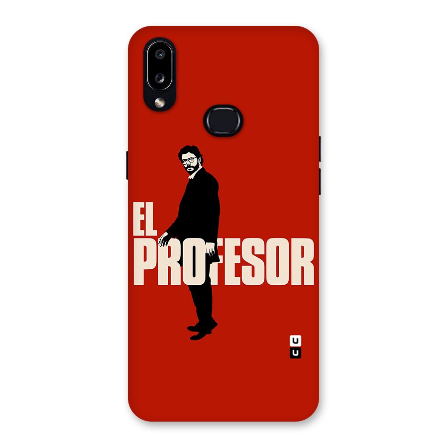 El Profesor Minimalist Back Case for Galaxy A10s
