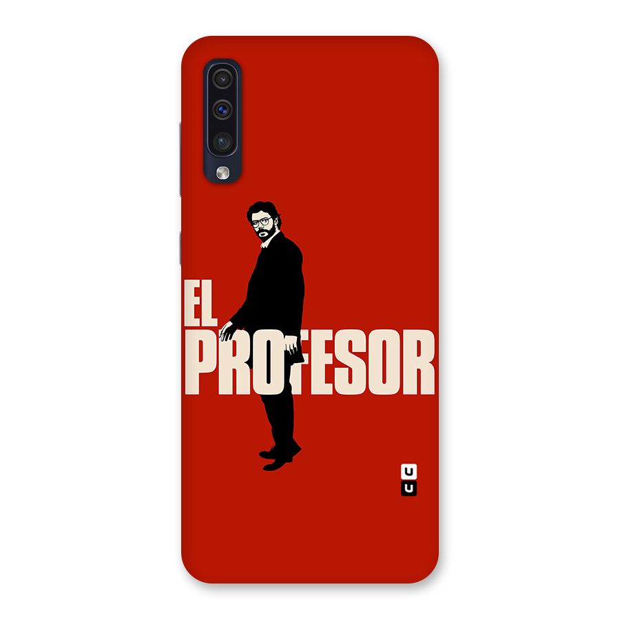 El Profesor Minimalist Back Case for Galaxy A50