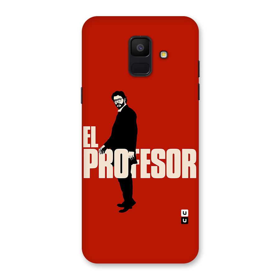 El Profesor Minimalist Back Case for Galaxy A6 (2018)