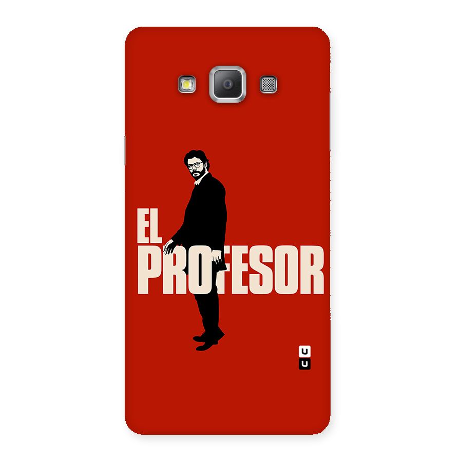 El Profesor Minimalist Back Case for Galaxy A7
