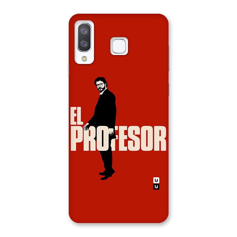 El Profesor Minimalist Back Case for Galaxy A8 Star