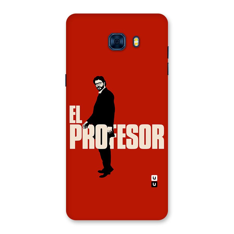 El Profesor Minimalist Back Case for Galaxy C7 Pro