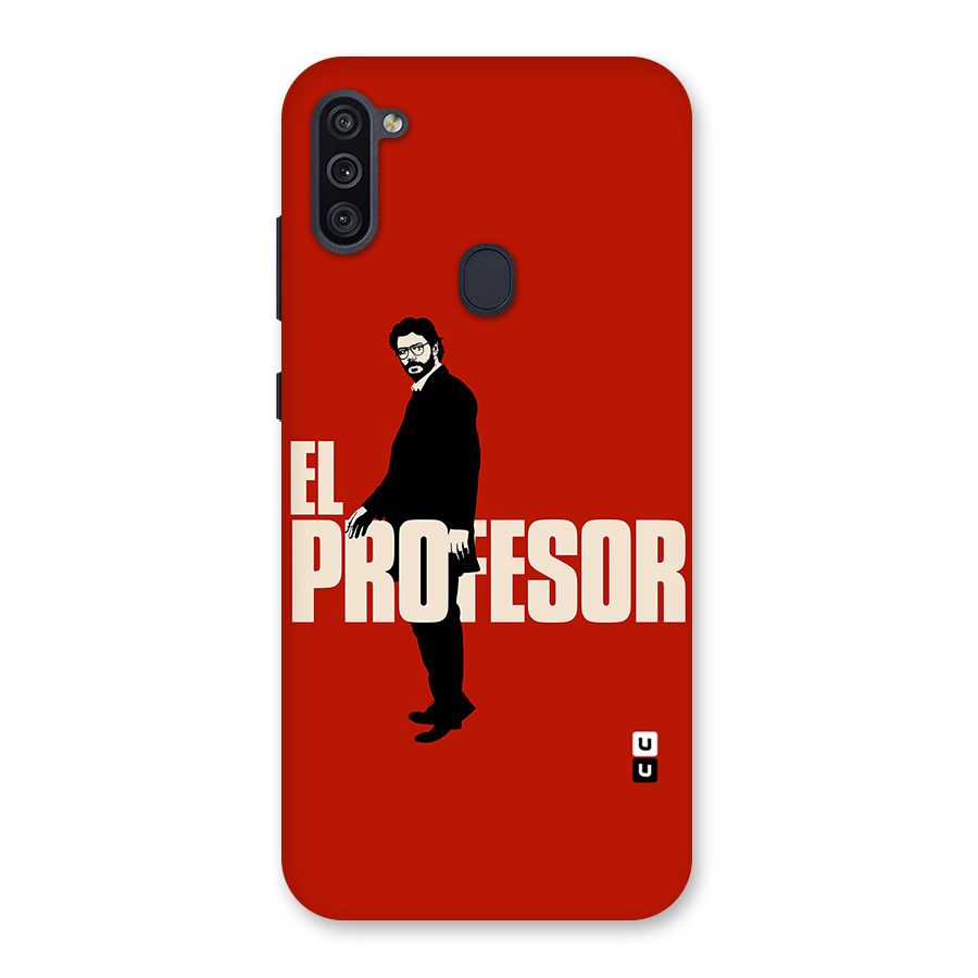 El Profesor Minimalist Back Case for Galaxy M11