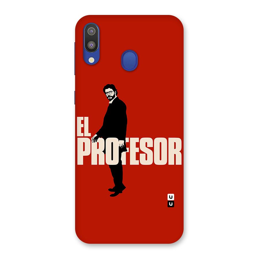 El Profesor Minimalist Back Case for Galaxy M20