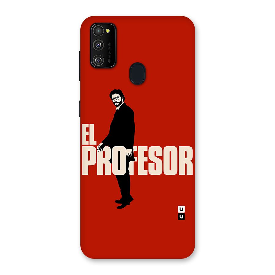 El Profesor Minimalist Back Case for Galaxy M21