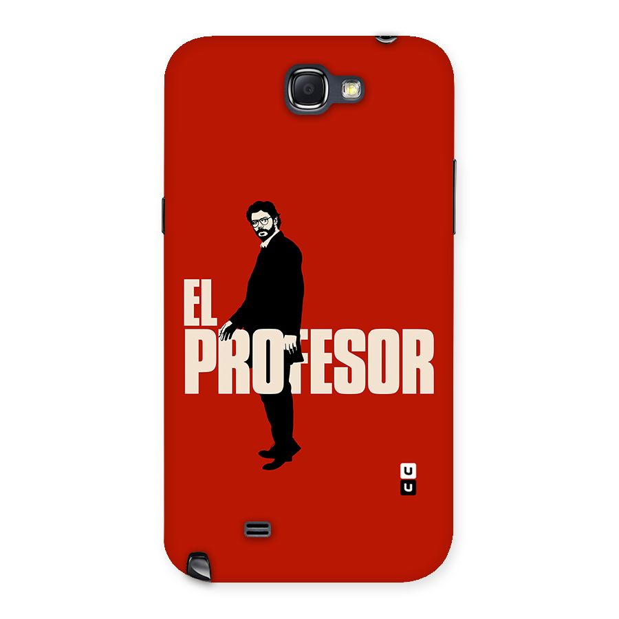 El Profesor Minimalist Back Case for Galaxy Note 2