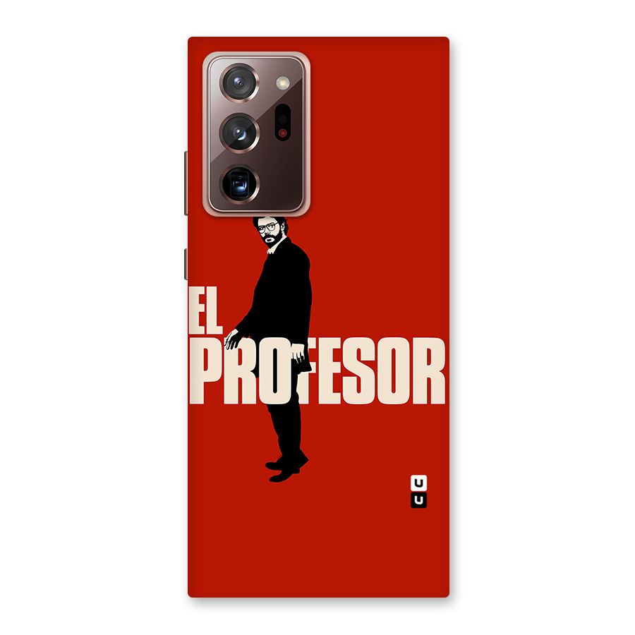 El Profesor Minimalist Back Case for Galaxy Note 20 Ultra