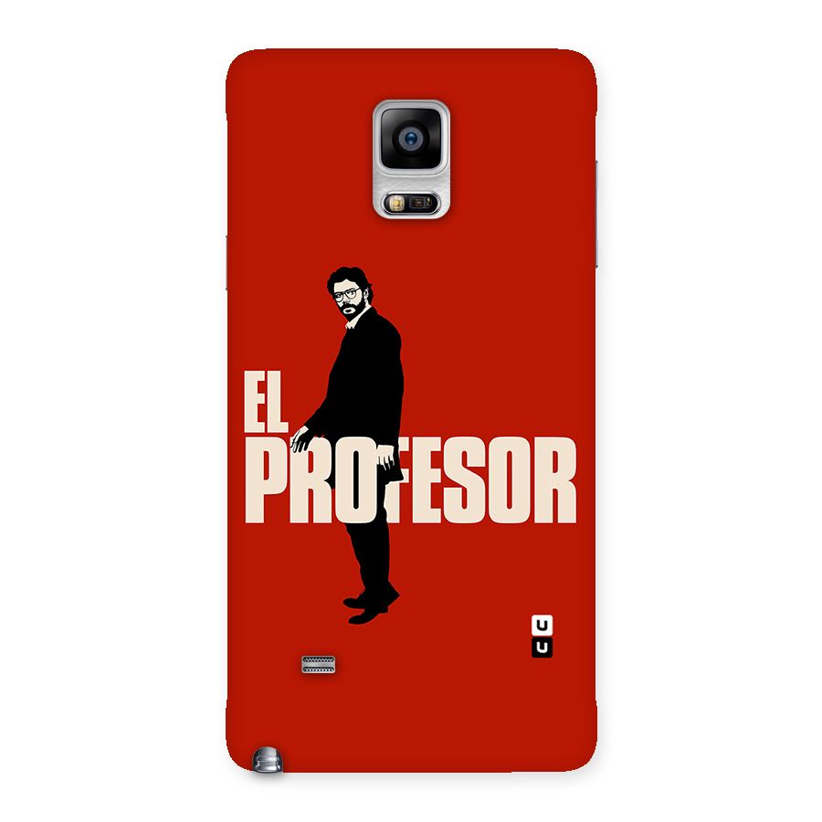 El Profesor Minimalist Back Case for Galaxy Note 4
