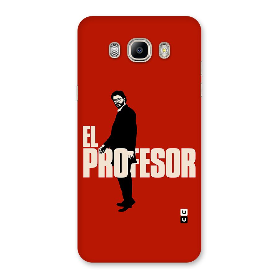 El Profesor Minimalist Back Case for Galaxy On8
