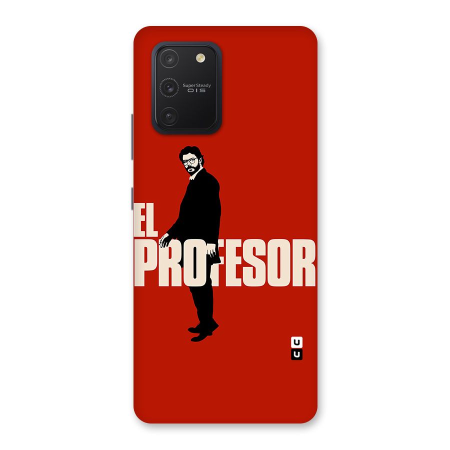 El Profesor Minimalist Back Case for Galaxy S10 Lite