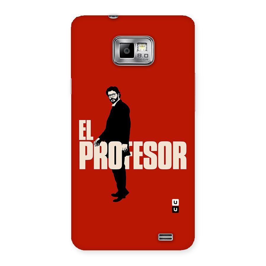 El Profesor Minimalist Back Case for Galaxy S2
