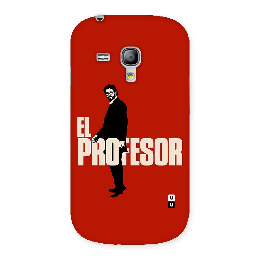 El Profesor Minimalist Back Case for Galaxy S3 Mini