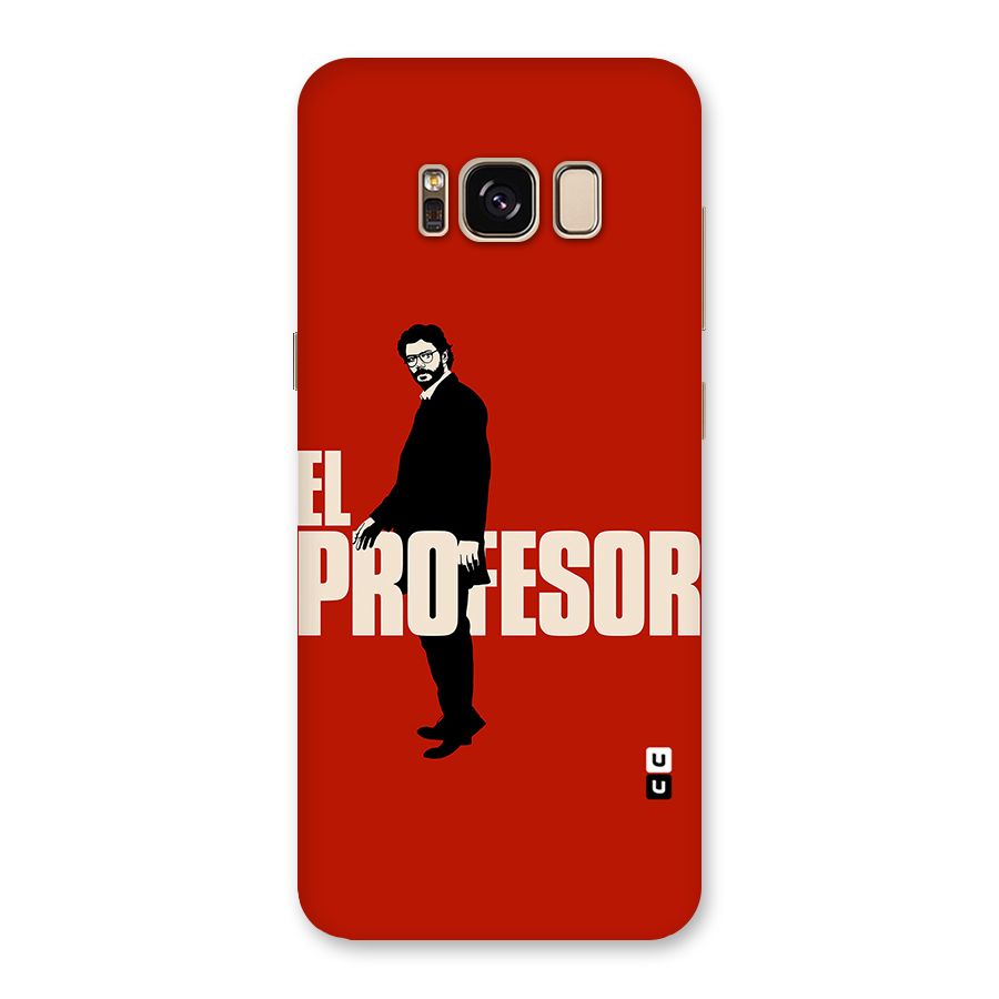 El Profesor Minimalist Back Case for Galaxy S8