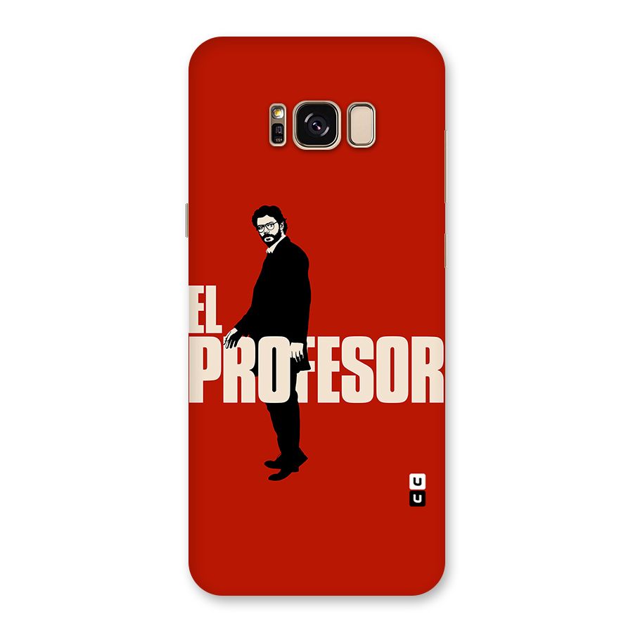 El Profesor Minimalist Back Case for Galaxy S8 Plus