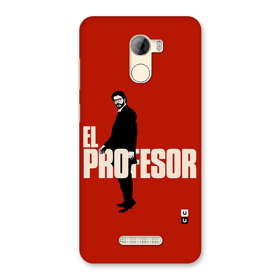 El Profesor Minimalist Back Case for Gionee A1 LIte